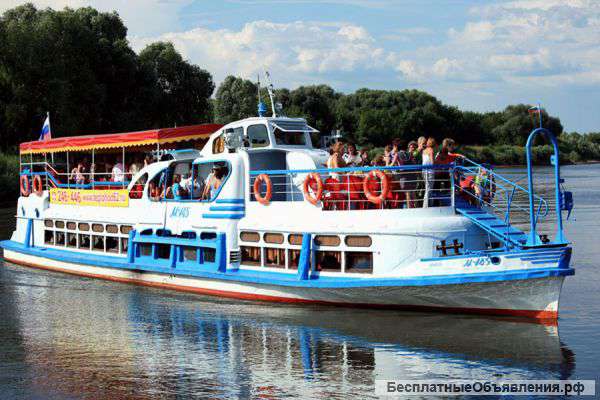 Заказ теплоходов на лето и весну