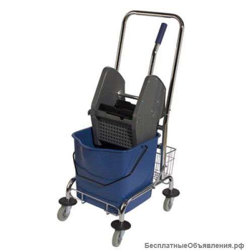 Тележка с ведром для мытья пола