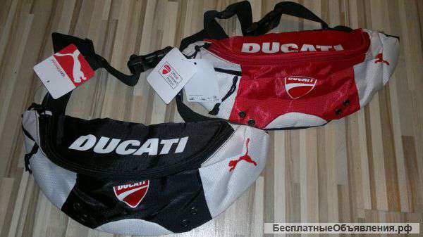 Сумки на пояс Ducati и Berik