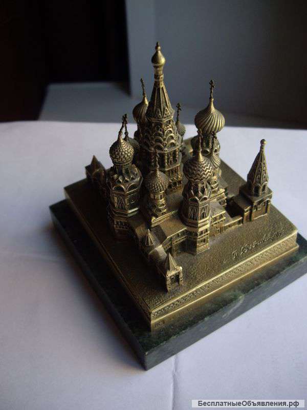 Покровский собор мрамор-бронза скульптура СССР