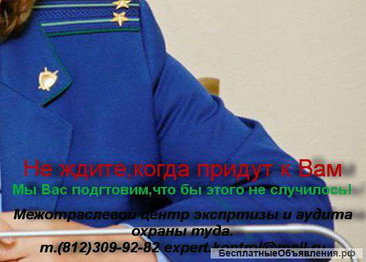 Охрана труда Работодателя -экспертиза и аудит