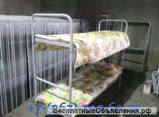 Кровати металлические эконом класса