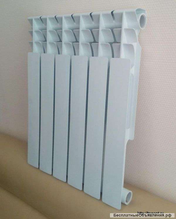 Биметаллические, алюминиевые и чугунные радиаторы от дилера по низким ценам