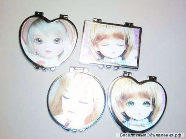 Зеркало карманное двухстороннее оптом