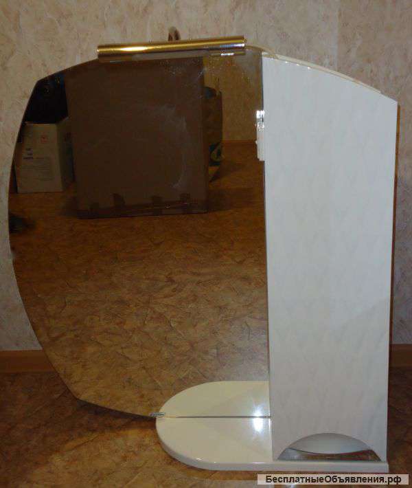 Шкаф настенный с зеркалом для ванной комнаты