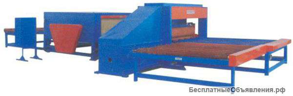 Машину для горячего прессования радиусных стеклопакетов