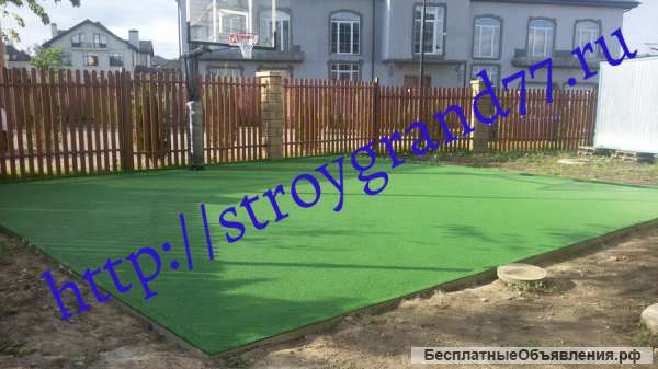 Строительство и благоустройство детских и спортивных площадок