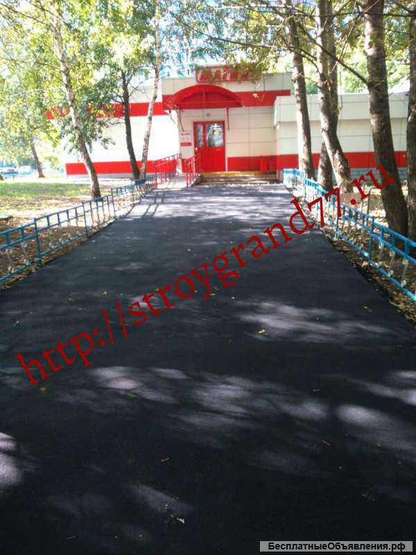 Асфальтирование дорог и ямочный ремонт