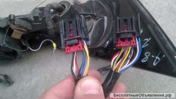 Зеркало правое для Ауди А8 (Audi A8)Каркас