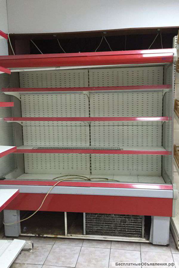 Витрина, холодильник