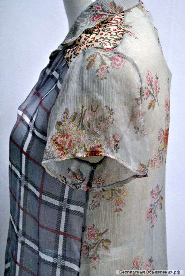 Блузка Rozae R. N. натуральный шелк оригинал новая XS/S