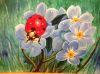 Картина. Акварель, Гуашь. Цветы.