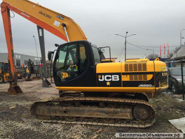 Гусеничный экскаватор JCB JS220LC LONG REACH