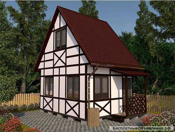 Дом дачный eco sip 32. 7