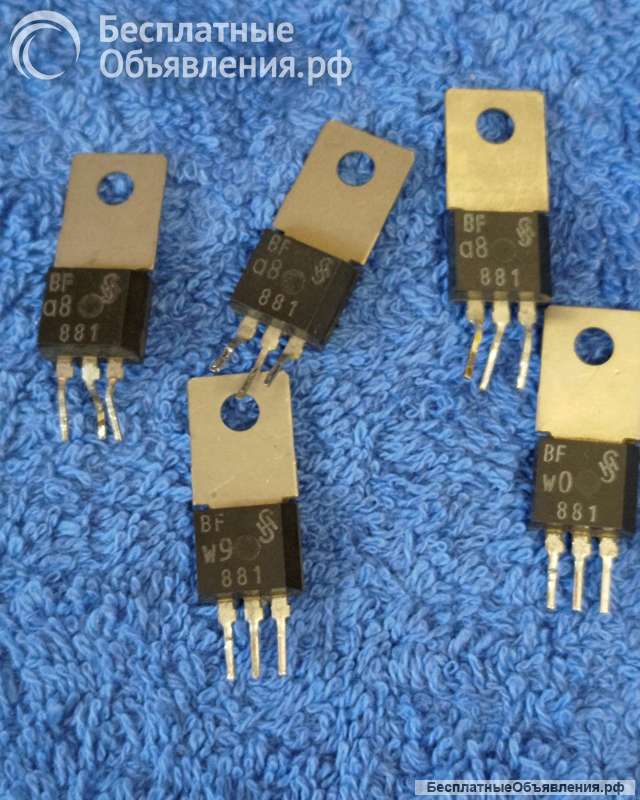 Транзисторы S (TFB BF BFR BFW) редкие (Список S2) демонтаж оригинальные