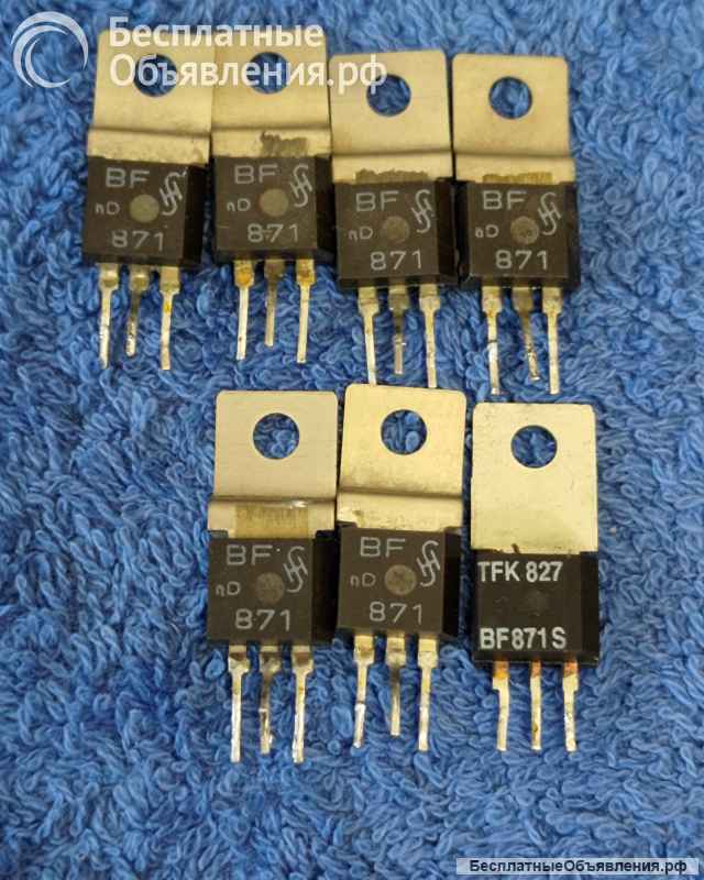 Транзисторы S (TFB BF BFR BFW) редкие (Список S2) демонтаж оригинальные