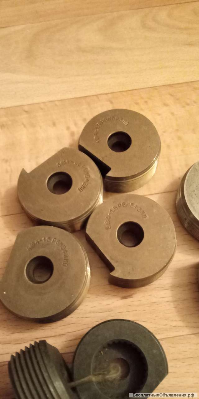 Гребенки круглые резьбонарезные р6м5