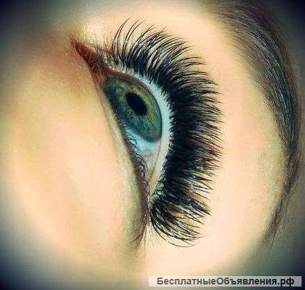 Наращивание ресничек, с выездом на дом