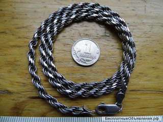 Серебряная цепочка 47 см