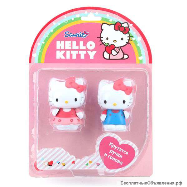 Набор из 2-х фигурок Hello Kitty
