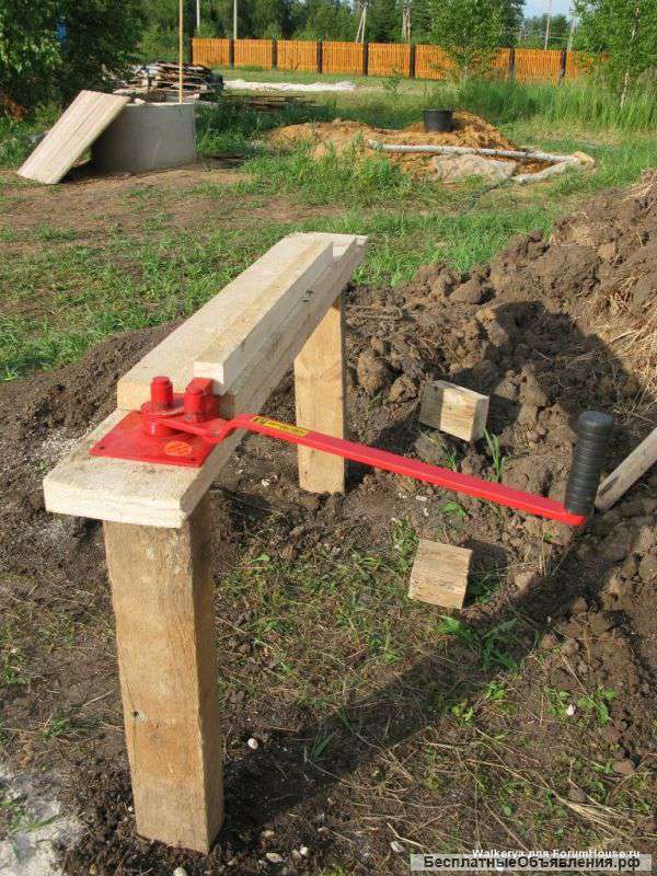 Ручной станок для гибки арматуры диаметром до 16 мм 1111