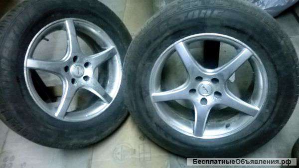 Шины Bridgestone в сборе диски MAK