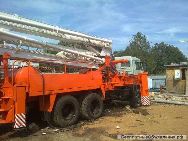 Автобетононасос КАМАЗ