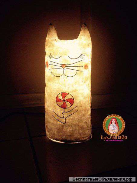 Светильник-ночник "Кот"