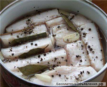 Оптом Домашнее сало