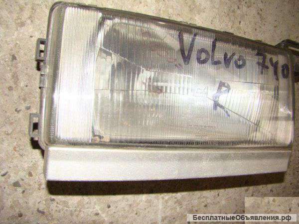 Volvo 740. Фары