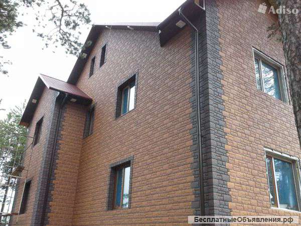 Фасадные панели из ПВХ Обработанный камень