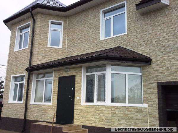 Фасадные панели из ПВХ Песчаник