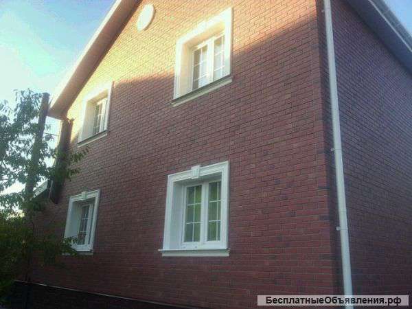 Фасадные панели из ПВХ клинкерный кирпич