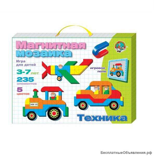 Магнитная мозаика Техника