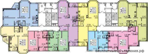 Двухкомнатная квартира