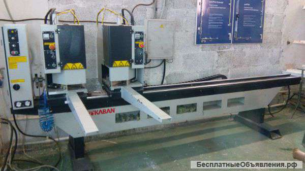 Линия б/у станков для производства окон ПВХ и Al