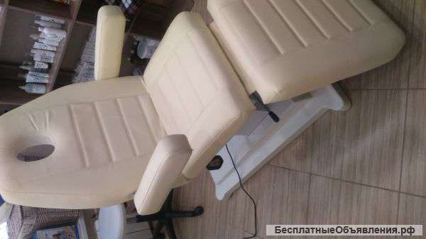Косметологическое кресло кушетка Альфа-6-м, климазон Ceriotti, косметологическая тележка
