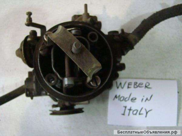 Карбюратор weber italy