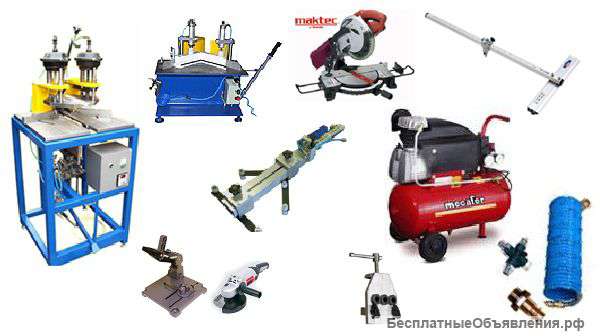 Станки для изготовления пвх окон (полуавтоматы с пневмоприводом)