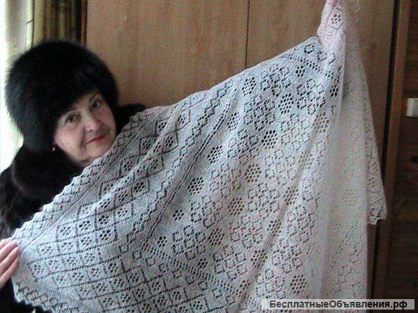 Платок из овечьего пуха женщине