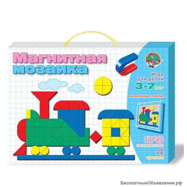 Магнитная мозаика Паровозик