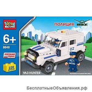 Конструктор "Полицейская машина УАЗ Hunter"