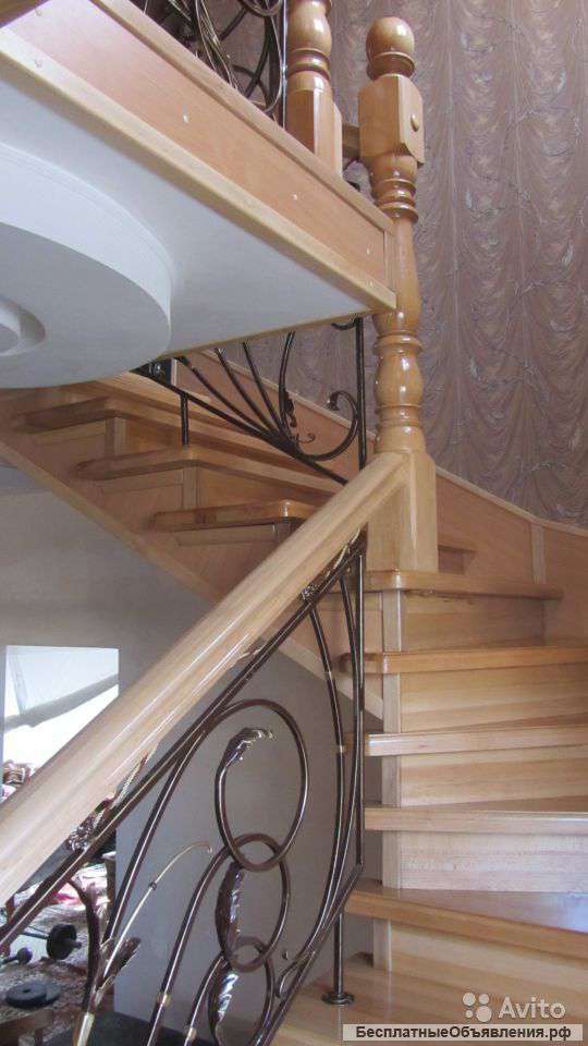 Деревянные лестницы по индивидуальному заказу