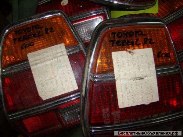 Toyota Tercel 1982 г.в. Фонари задние.