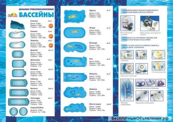 Бассейны