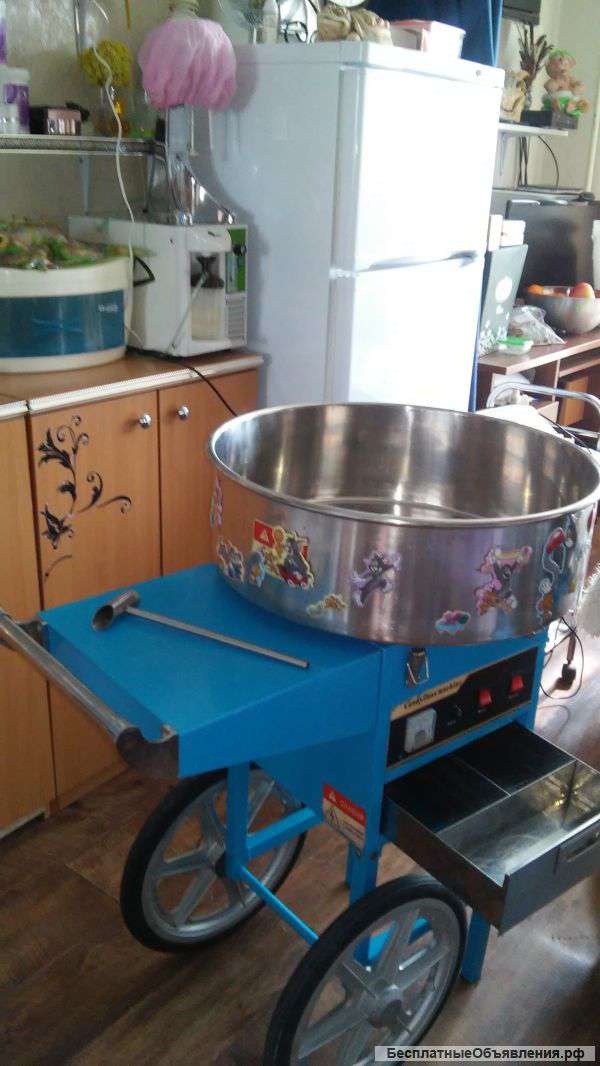 Аппарат сахарной ваты ENIGMA, с тележкой