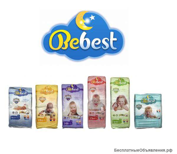 Детские подгузники премиум-класса Bebest (Турция)