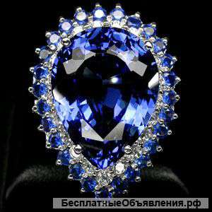 Кольцо сапфир