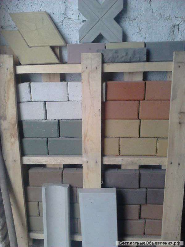 Тротуарная плитка от 300 руб за кв.м