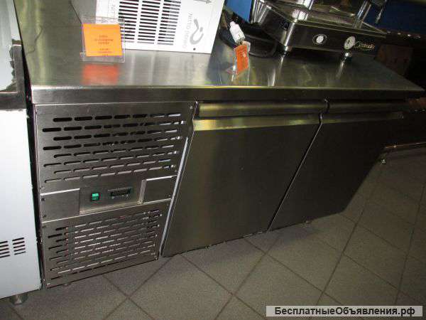 Шкаф-стол шс-0.2 (нержавейка)